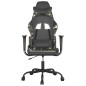 vidaXL Gaming-Stuhl mit Massagefunktion Schwarz Tarnfarben Kunstleder vidaXL Gaming-Stuhl mit Massagefunktion Schwarz Tarnfarben Kunstleder