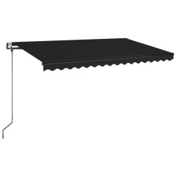 Gelenkarmmarkise Automatisch 450x350 cm Anthrazit