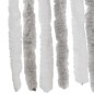 vidaXL Fliegenvorhang Hellgrau und Weiß 56x185 cm Chenille vidaXL Fliegenvorhang Hellgrau und Weiß 56x185 cm Chenille