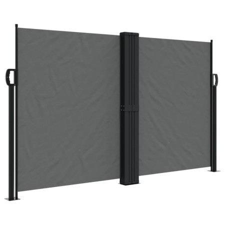 vidaXL Seitenmarkise Ausziehbar Anthrazit 140x1200 cm