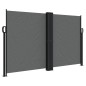 vidaXL Seitenmarkise Ausziehbar Anthrazit 140x1200 cm vidaXL Seitenmarkise Ausziehbar Anthrazit 140x1200 cm