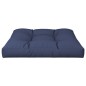 vidaXL Palettenkissen Marineblau 80x80x12 cm Stoff vidaXL Palettenkissen Marineblau 80x80x12 cm Stoff