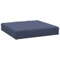 vidaXL Palettenkissen 2 Stk. Marineblau Stoff vidaXL Palettenkissen 2 Stk. Marineblau Stoff