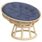 vidaXL Kissen Rund Marineblau Ø 100x11 cm Oxford-Gewebe vidaXL Kissen Rund Marineblau Ø 100x11 cm Oxford-Gewebe