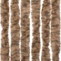 vidaXL Fliegenvorhang Beige und Dunkelbraun 56x185 cm Chenille vidaXL Fliegenvorhang Beige und Dunkelbraun 56x185 cm Chenille