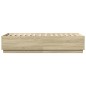 vidaXL Bettgestell Sonoma-Eiche 90x190 cm Holzwerkstoff vidaXL Bettgestell Sonoma-Eiche 90x190 cm Holzwerkstoff