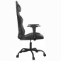 vidaXL Gaming-Stuhl Schwarz und Grau Kunstleder vidaXL Gaming-Stuhl Schwarz und Grau Kunstleder