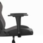 vidaXL Gaming-Stuhl Schwarz und Grau Kunstleder vidaXL Gaming-Stuhl Schwarz und Grau Kunstleder