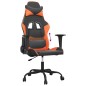 vidaXL Gaming-Stuhl Schwarz und Orange Kunstleder vidaXL Gaming-Stuhl Schwarz und Orange Kunstleder