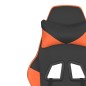 vidaXL Gaming-Stuhl Schwarz und Orange Kunstleder vidaXL Gaming-Stuhl Schwarz und Orange Kunstleder