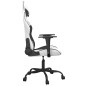 vidaXL Gaming-Stuhl Weiß und Schwarz Kunstleder vidaXL Gaming-Stuhl Weiß und Schwarz Kunstleder