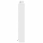 vidaXL LED-Kopfteil mit Ablagen Weiß 180x16,5x103,5 cm
