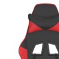 vidaXL Gaming-Stuhl mit Massagefunktion Schwarz und Rot Kunstleder vidaXL Gaming-Stuhl mit Massagefunktion Schwarz und Rot Kunstleder
