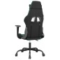 vidaXL Gaming-Stuhl mit Massagefunktion Schwarz und Grün Kunstleder vidaXL Gaming-Stuhl mit Massagefunktion Schwarz und Grün Kunstleder