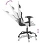 vidaXL Gaming-Stuhl mit Massagefunktion Weiß und Schwarz Kunstleder vidaXL Gaming-Stuhl mit Massagefunktion Weiß und Schwarz Kunstleder