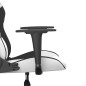vidaXL Gaming-Stuhl mit Massagefunktion Weiß und Schwarz Kunstleder vidaXL Gaming-Stuhl mit Massagefunktion Weiß und Schwarz Kunstleder