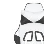 vidaXL Gaming-Stuhl mit Massagefunktion Weiß und Schwarz Kunstleder vidaXL Gaming-Stuhl mit Massagefunktion Weiß und Schwarz Kunstleder
