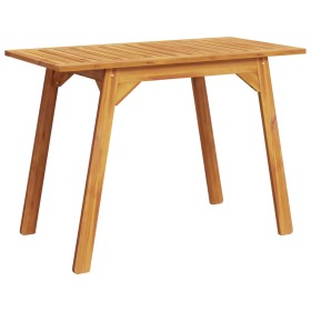 vidaXL Garten-Esstisch 110x56x75 cm Massivholz Akazie