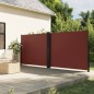 vidaXL Seitenmarkise Ausziehbar Braun 160x1200 cm vidaXL Seitenmarkise Ausziehbar Braun 160x1200 cm