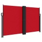 vidaXL Seitenmarkise Ausziehbar Rot 140x1200 cm vidaXL Seitenmarkise Ausziehbar Rot 140x1200 cm