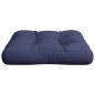 vidaXL Palettenkissen Marineblau 60x60x12 cm Stoff vidaXL Palettenkissen Marineblau 60x60x12 cm Stoff