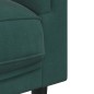 vidaXL Sessel mit Kissen Dunkelgrün Samt vidaXL Sessel mit Kissen Dunkelgrün Samt
