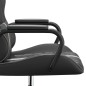 vidaXL Gaming-Stuhl Schwarz und Grau Kunstleder vidaXL Gaming-Stuhl Schwarz und Grau Kunstleder
