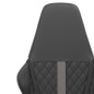 vidaXL Gaming-Stuhl Schwarz und Grau Kunstleder vidaXL Gaming-Stuhl Schwarz und Grau Kunstleder