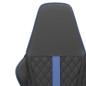vidaXL Gaming-Stuhl Schwarz und Blau Kunstleder vidaXL Gaming-Stuhl Schwarz und Blau Kunstleder