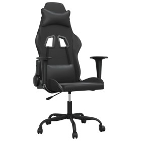 vidaXL Gaming-Stuhl Schwarz Kunstleder