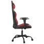 vidaXL Gaming-Stuhl Schwarz und Rot Kunstleder vidaXL Gaming-Stuhl Schwarz und Rot Kunstleder