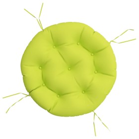 vidaXL Kissen Rund Knallgrün Ø 60x11 cm Oxford-Gewebe