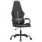 vidaXL Gaming-Stuhl mit Massagefunktion Grau und Schwarz Kunstleder vidaXL Gaming-Stuhl mit Massagefunktion Grau und Schwarz Kunstleder