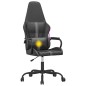 vidaXL Gaming-Stuhl mit Massagefunktion Grau und Schwarz Kunstleder vidaXL Gaming-Stuhl mit Massagefunktion Grau und Schwarz Kunstleder