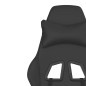 vidaXL Gaming-Stuhl mit Massagefunktion Schwarz Kunstleder vidaXL Gaming-Stuhl mit Massagefunktion Schwarz Kunstleder