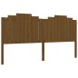 Massivholzbett mit Kopfteil Honigbraun 200x200 cm Massivholzbett mit Kopfteil Honigbraun 200x200 cm