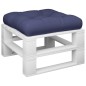 vidaXL Palettenkissen Marineblau 50x50x12 cm Stoff vidaXL Palettenkissen Marineblau 50x50x12 cm Stoff