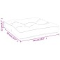 vidaXL Palettenkissen Marineblau 50x50x12 cm Stoff vidaXL Palettenkissen Marineblau 50x50x12 cm Stoff