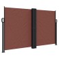 vidaXL Seitenmarkise Ausziehbar Braun 140x1200 cm vidaXL Seitenmarkise Ausziehbar Braun 140x1200 cm