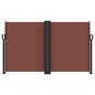vidaXL Seitenmarkise Ausziehbar Braun 140x1200 cm vidaXL Seitenmarkise Ausziehbar Braun 140x1200 cm