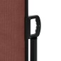 vidaXL Seitenmarkise Ausziehbar Braun 140x1200 cm vidaXL Seitenmarkise Ausziehbar Braun 140x1200 cm