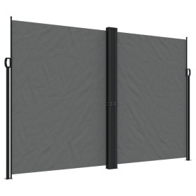 vidaXL Seitenmarkise Ausziehbar Anthrazit 220x1000 cm