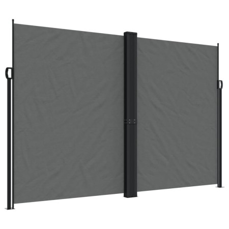 vidaXL Seitenmarkise Ausziehbar Anthrazit 220x1000 cm