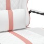 vidaXL Gaming-Stuhl Weiß und Rosa Kunstleder vidaXL Gaming-Stuhl Weiß und Rosa Kunstleder