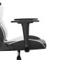 vidaXL Gaming-Stuhl Schwarz und Weiß Kunstleder vidaXL Gaming-Stuhl Schwarz und Weiß Kunstleder