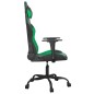 vidaXL Gaming-Stuhl Schwarz und Grün Kunstleder vidaXL Gaming-Stuhl Schwarz und Grün Kunstleder