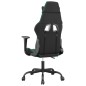 vidaXL Gaming-Stuhl Schwarz und Grün Kunstleder vidaXL Gaming-Stuhl Schwarz und Grün Kunstleder