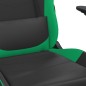 vidaXL Gaming-Stuhl Schwarz und Grün Kunstleder vidaXL Gaming-Stuhl Schwarz und Grün Kunstleder
