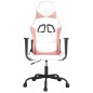 vidaXL Gaming-Stuhl Weiß und Rosa Kunstleder vidaXL Gaming-Stuhl Weiß und Rosa Kunstleder