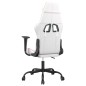 vidaXL Gaming-Stuhl Weiß und Rosa Kunstleder vidaXL Gaming-Stuhl Weiß und Rosa Kunstleder